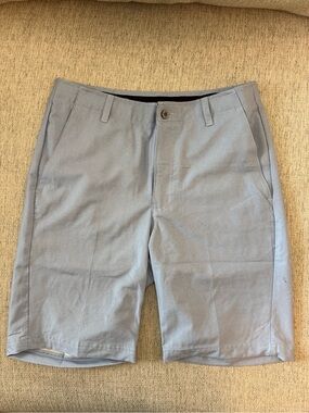 Pebble Beach Men’s Performance Golf Shorts Light Blue – Size 30